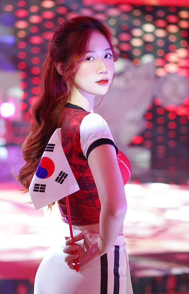 Hot girl Nguyễn Lan Nhi đại diện cho tuyển Hàn Quốc
